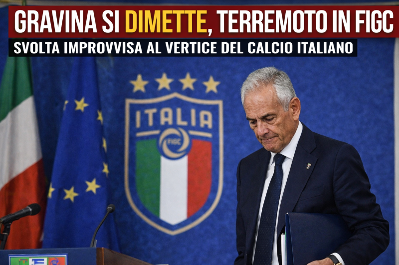terremoto figc gravina si dimette svolta improvvisa per il calcio italiano da Abruzzo24ore.tv terremoto figc gravina si dimette svolta improvvisa per il calcio italiano