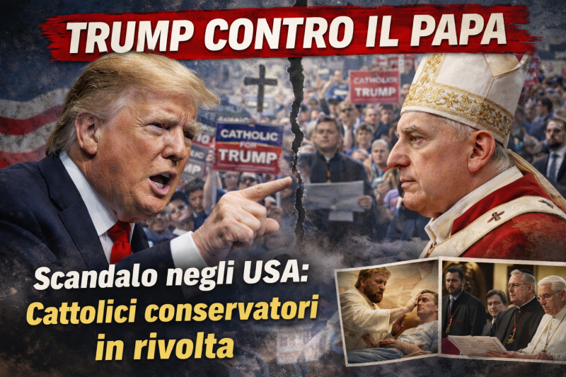 trump contro il papa scatena la rivolta dei cattolici americani