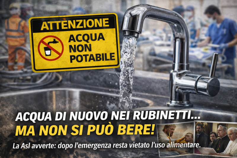 acqua torna nei rubinetti ma resta vietato berla in molte zone da Abruzzo24ore.tv acqua torna nei rubinetti ma resta vietato berla in molte zone