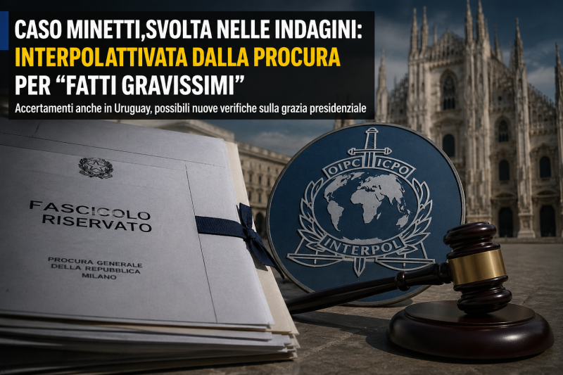 grazia minetti svolta clamorosa interpol in campo la procura accelera sulle indagini