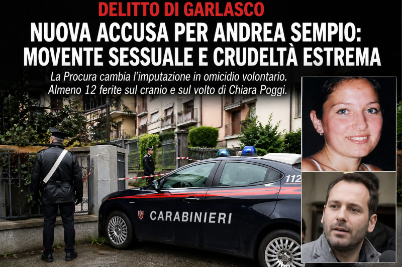 delitto di garlasco nuova accusa shock movente sessuale e crudelt224 estrema contestati dai pm