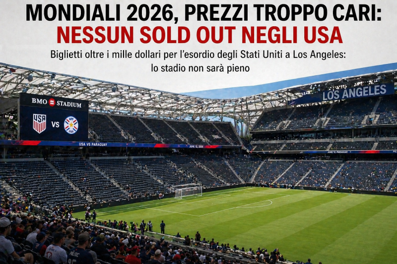 mondiali 2026 stadi mezzi vuoti negli usa il nodo prezzi scuote il torneo
