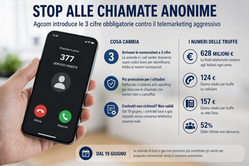 stop alle chiamate anonime ecco la svolta che cambia il telemarketing