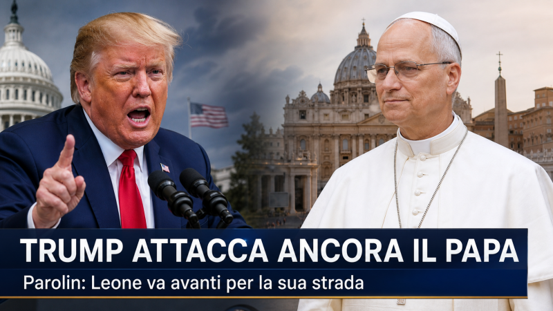 trump contro papa leone il vaticano risponde e roma si schiera apertamente