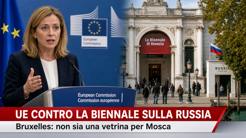 biennale bufera ue sulla russia ora venezia rischia due milioni di fondi