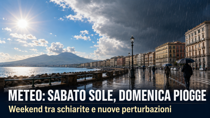 meteo weekend diviso in due sole sabato poi tornano piogge diffuse sull8217italia