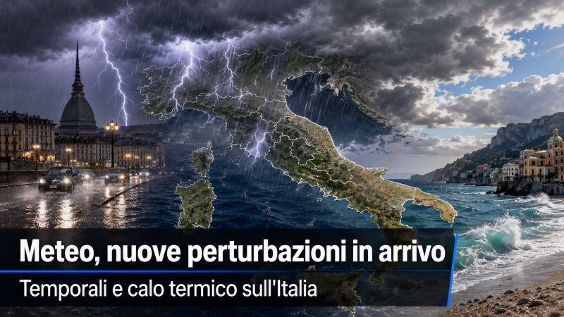 meteo nuove perturbazioni in arrivo ecco dove colpir224 il maltempo sull8217italia ora