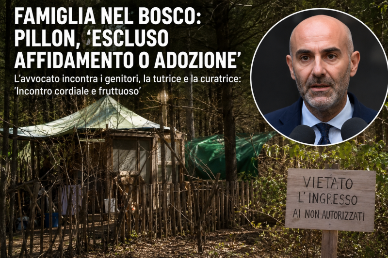famiglia nel bosco svolta pillon affido escluso e tensione da ricucire subito da Abruzzo24ore.tv famiglia nel bosco svolta pillon affido escluso e tensione da ricucire subito