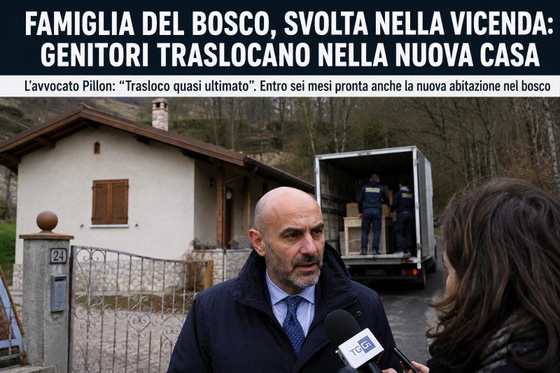 famiglia del bosco nuova casa pronta pillon punta al ritorno dei figli da Abruzzo24ore.tv famiglia del bosco nuova casa pronta pillon punta al ritorno dei figli