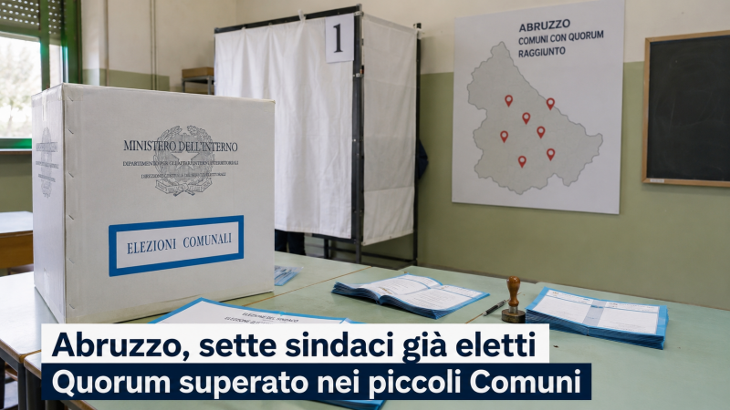abruzzo al voto sette sindaci gi224 eletti prima dello spoglio ufficiale da Abruzzo24ore.tv abruzzo al voto sette sindaci gi224 eletti prima dello spoglio ufficiale