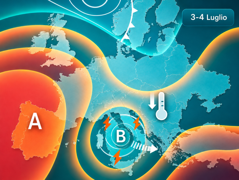 weekend colpo di scena torna l8217anticiclone ma resistono alcuni temporali al sud