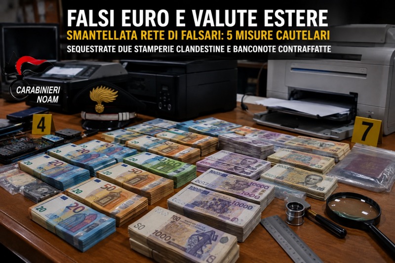 smantellata rete internazionale di falsari euro contraffatti venduti anche oltre i confini italiani da Abruzzo24ore.tv smantellata rete internazionale di falsari euro contraffatti venduti anche oltre i confini italiani