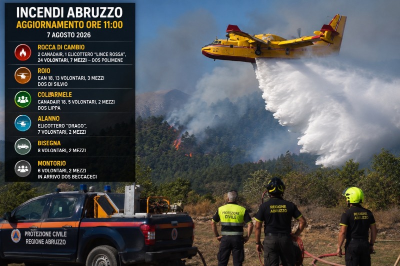 abruzzo brucia ancora sei fronti attivi e canadair mobilitati contro le fiamme da Abruzzo24ore.tv abruzzo brucia ancora sei fronti attivi e canadair mobilitati contro le fiamme