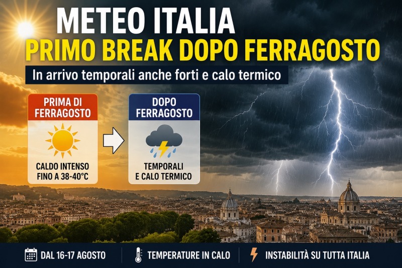 meteo dopo ferragosto cambia tutto temporali violenti e crollo delle temperature da Abruzzo24ore.tv meteo dopo ferragosto cambia tutto temporali violenti e crollo delle temperature