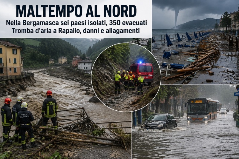 maltempo devasta il nord sei paesi isolati 350 evacuati e trombe d8217aria da Abruzzo24ore.tv maltempo devasta il nord sei paesi isolati 350 evacuati e trombe d8217aria