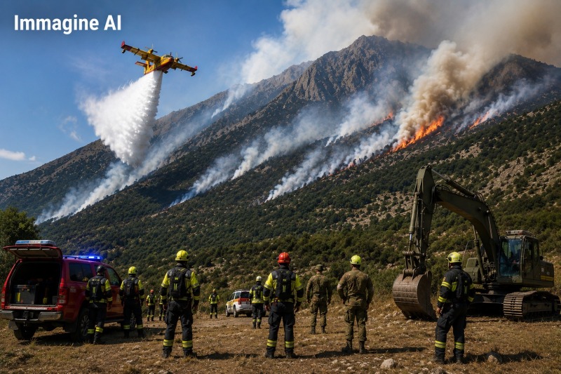 incendio sul morrone svolta dopo due settimane fiamme finalmente circoscritte in quota