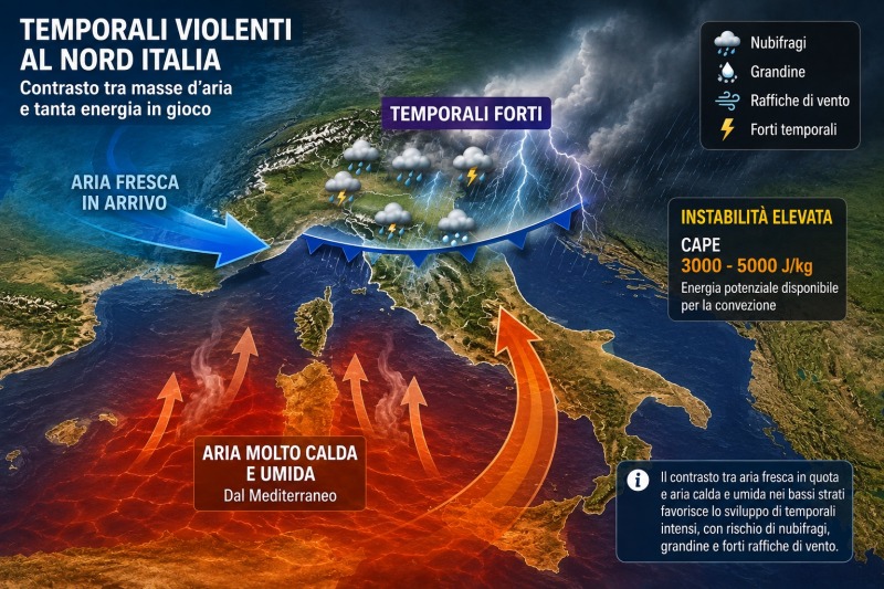 temporali violenti al nord mediterraneo carico d8217energia cosa sta succedendo davvero oggi da Abruzzo24ore.tv temporali violenti al nord mediterraneo carico d8217energia cosa sta succedendo davvero oggi