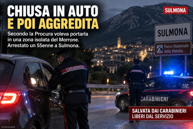 chiude la compagna in auto voleva portarmi a uccidermi da Abruzzo24ore.tv chiude la compagna in auto voleva portarmi a uccidermi