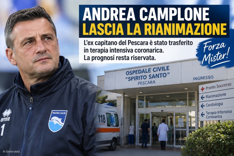camplone arriva la notizia pi249 attesa lascia finalmente la rianimazione da Abruzzo24ore.tv camplone arriva la notizia pi249 attesa lascia finalmente la rianimazione