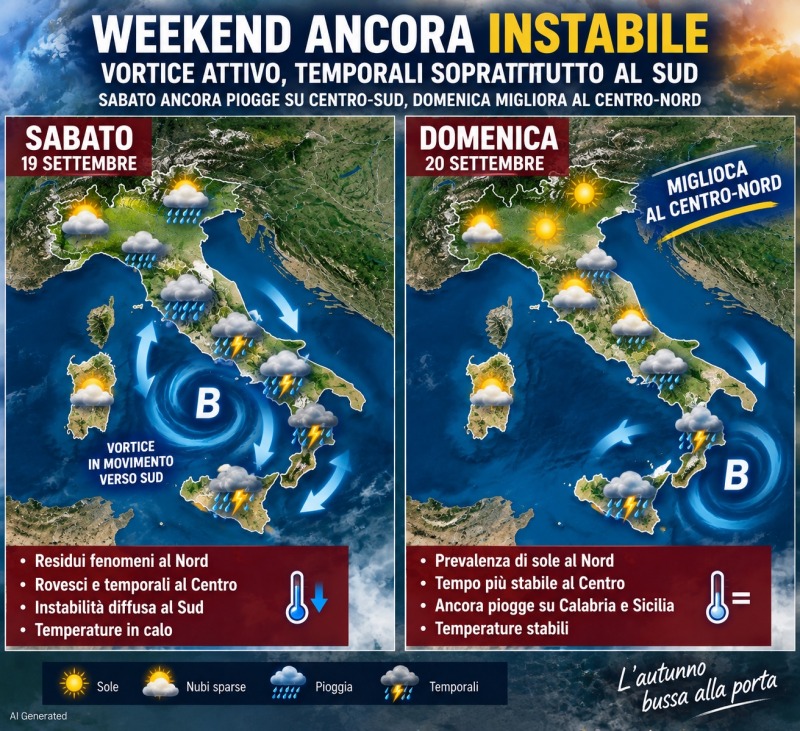meteo weekend spaccato in due temporali insistono ecco dove colpiranno ancora da Abruzzo24ore.tv meteo weekend spaccato in due temporali insistono ecco dove colpiranno ancora