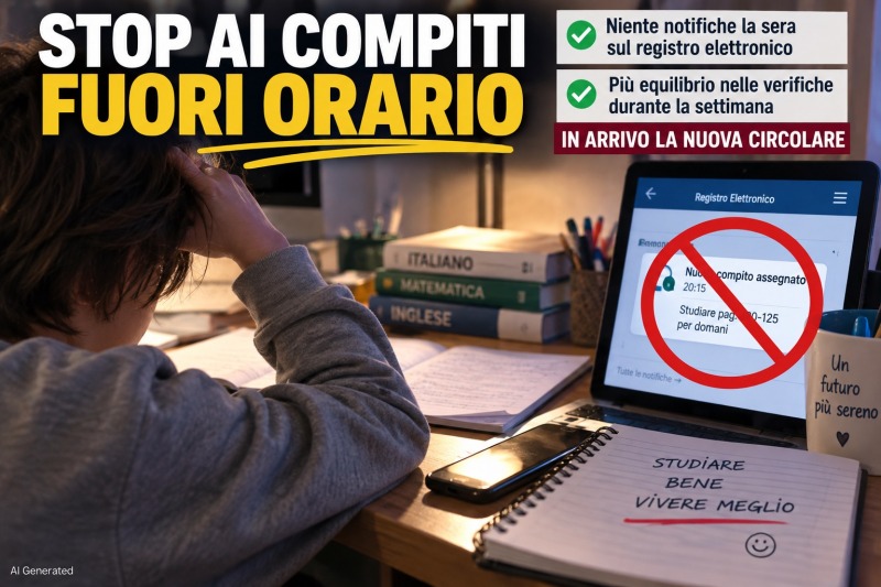 scuola cambia tutto sui compiti stop alle notifiche serali sul registro da Abruzzo24ore.tv scuola cambia tutto sui compiti stop alle notifiche serali sul registro