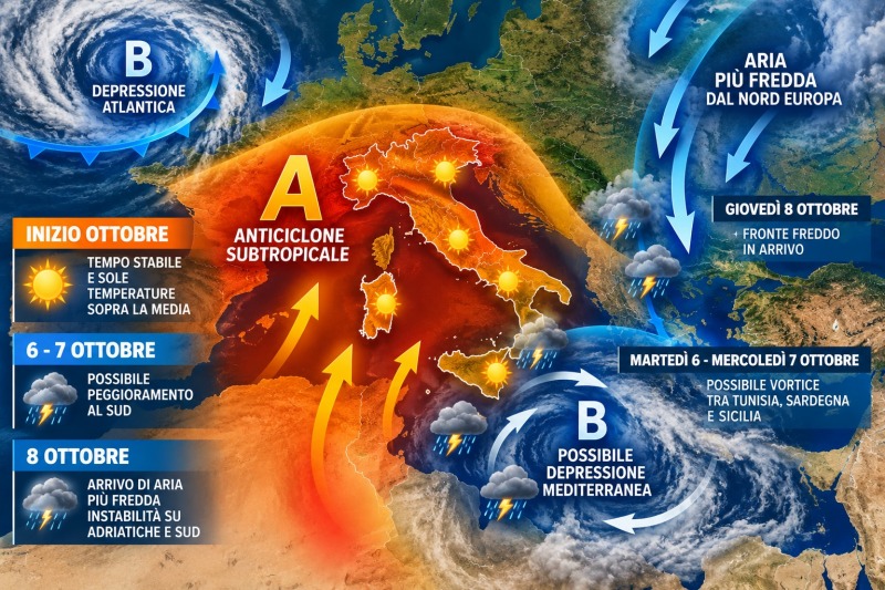 l8217anticiclone garantir224 alcuni giorni di stabilit224 e temperature oltre la media da Abruzzo24ore.tv l8217anticiclone garantir224 alcuni giorni di stabilit224 e temperature oltre la media