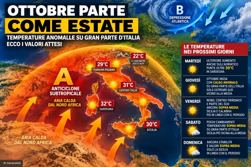 l8217anticiclone subtropicale mantiene l8217italia sotto una bolla di aria calda da Abruzzo24ore.tv l8217anticiclone subtropicale mantiene l8217italia sotto una bolla di aria calda