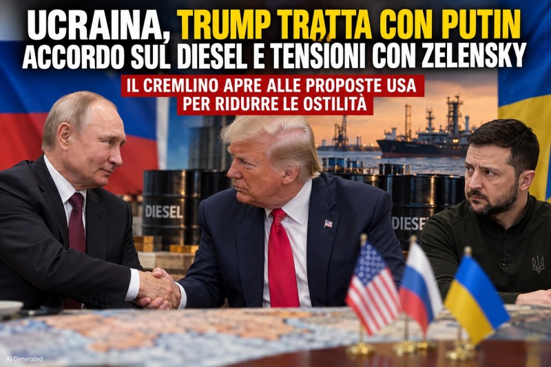 ucraina trump tratta con putin e sfida zelensky accordo sul diesel da Abruzzo24ore.tv ucraina trump tratta con putin e sfida zelensky accordo sul diesel